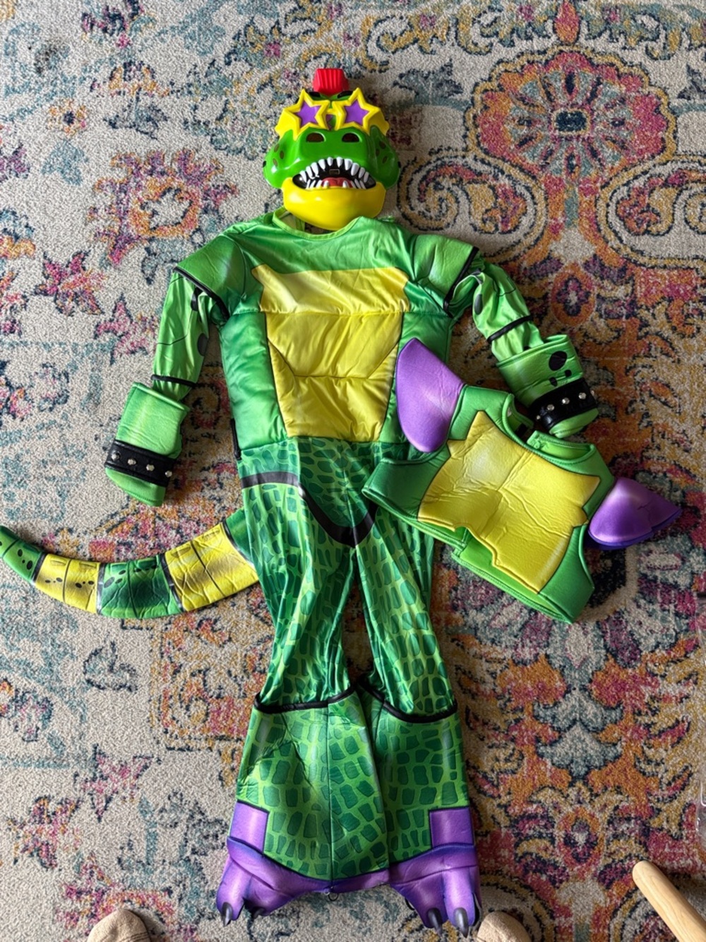 Five Nights at Freddy's Montgomery Gator child costume size M (8-10)